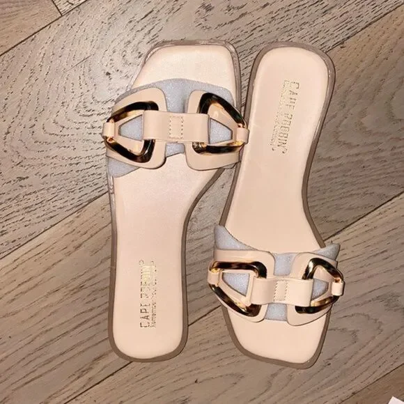 ISLAND WAVES SANDALS -‎ NUDE - Picture 5 of 6